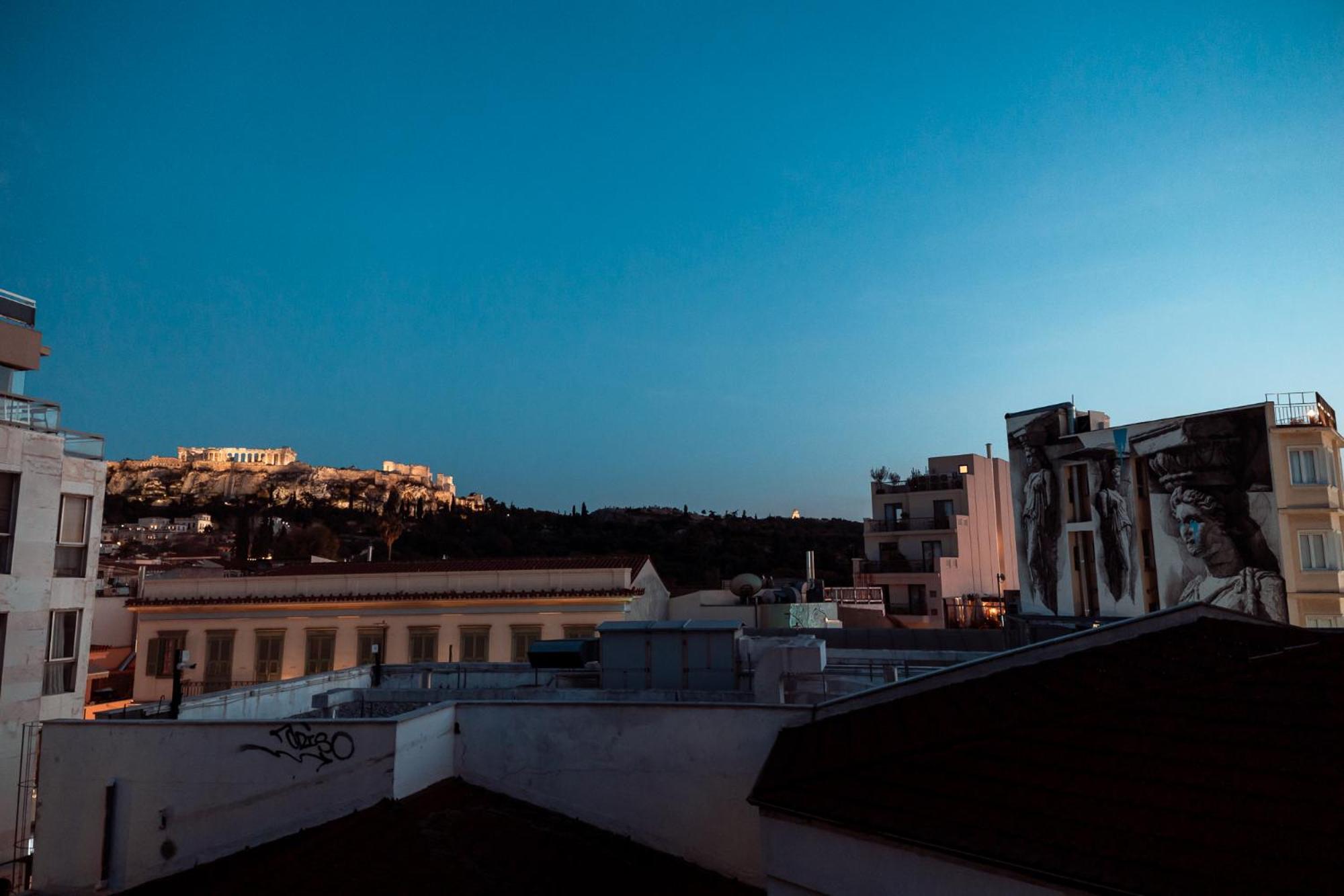 Parthenon Portrait Apartments Афины Экстерьер фото