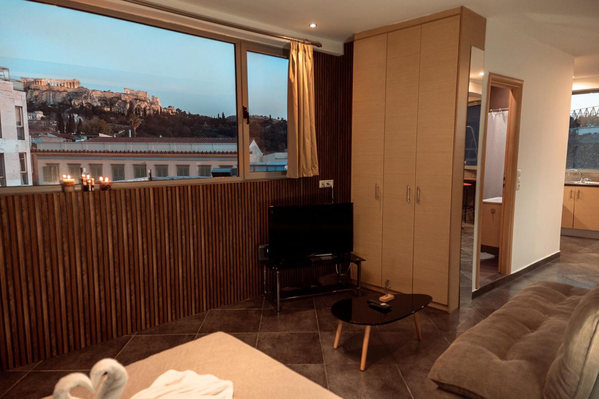 Parthenon Portrait Apartments Афины Экстерьер фото