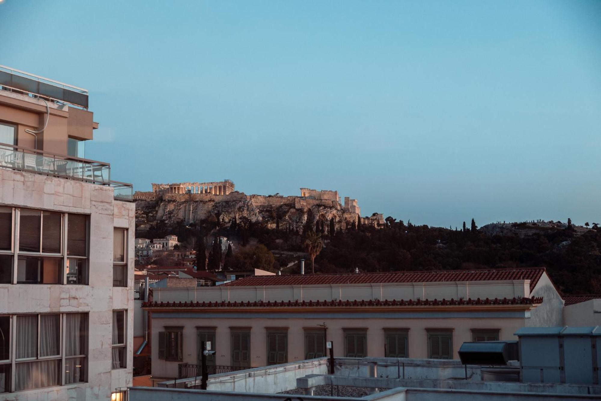 Parthenon Portrait Apartments Афины Экстерьер фото