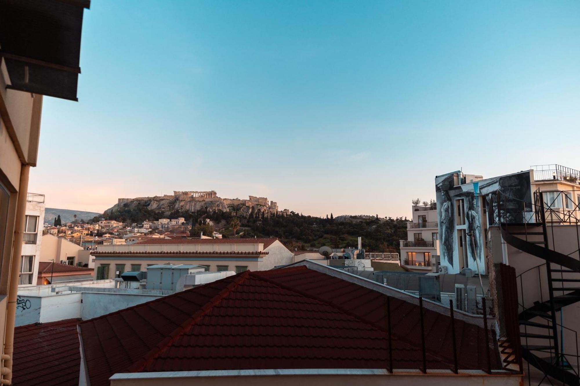 Parthenon Portrait Apartments Афины Экстерьер фото